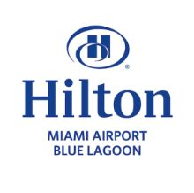 Airport: Hilton Miami Airport Blue Lagoon Background